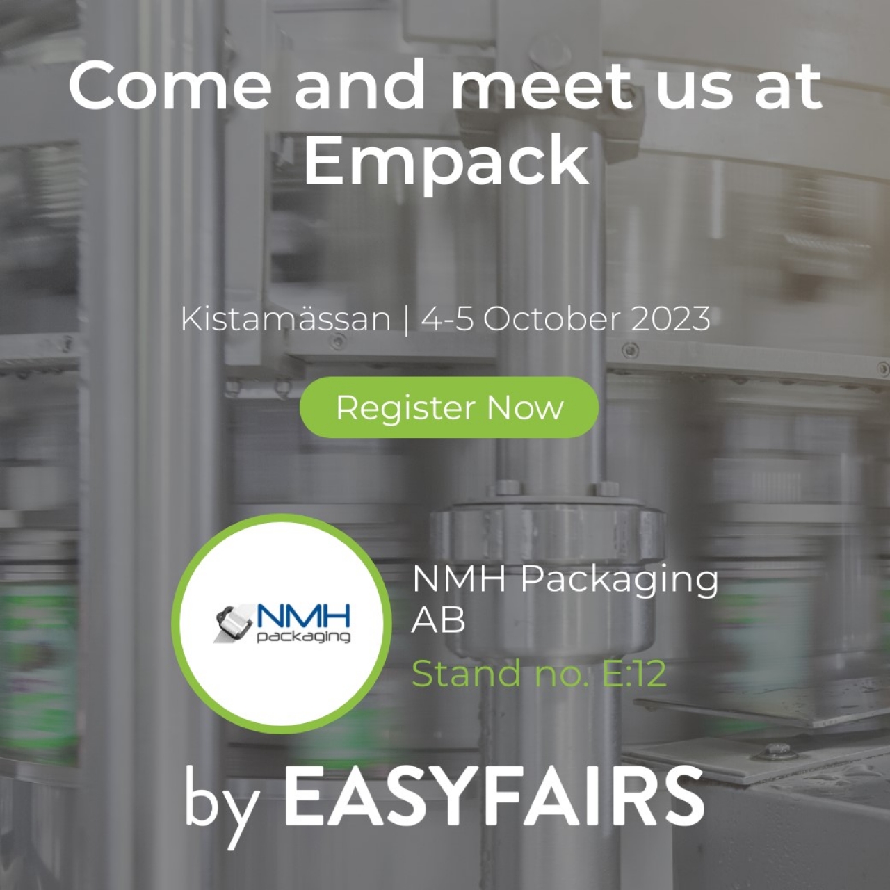 Empack 4-5 Oktober Kistamässan